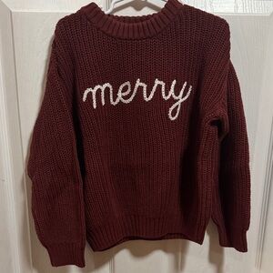 Little Co. merry sweater